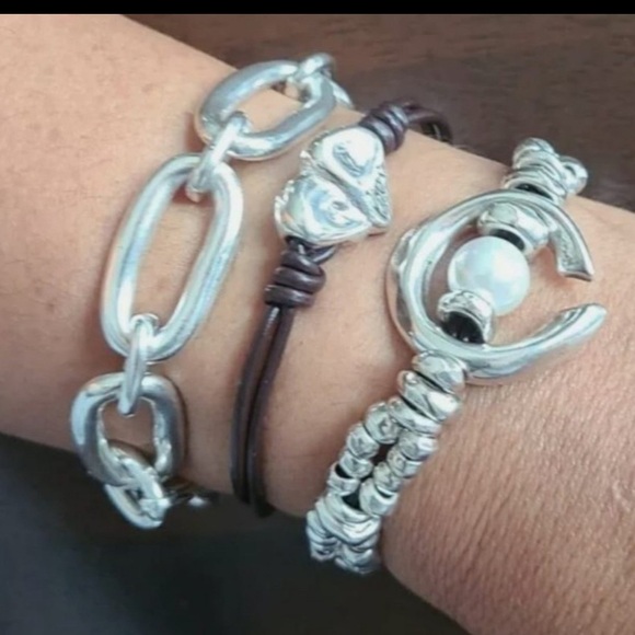 Uno de 50 Bracelet - AWESOME - Silver - Size M - Made in Spain - Picture 10 of 14